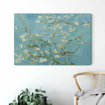 The Blossoming Almond Tree,Canvas Art, Almond Blossom, Modern Wall Decor, Botanical Print,Vintage Wall Art,Van Gogh Print