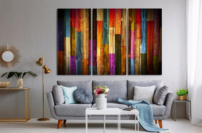 Painted Wood Canvas Printing Wall Art ,Abstract Wall Art,Modern Wall Art, Home & Office Decoration CANVAS READY to Hang