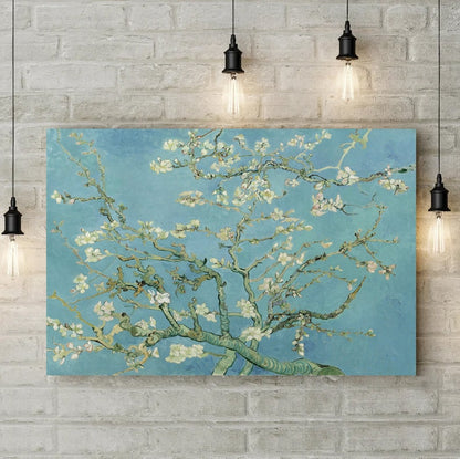 The Blossoming Almond Tree,Canvas Art, Almond Blossom, Modern Wall Decor, Botanical Print,Vintage Wall Art,Van Gogh Print