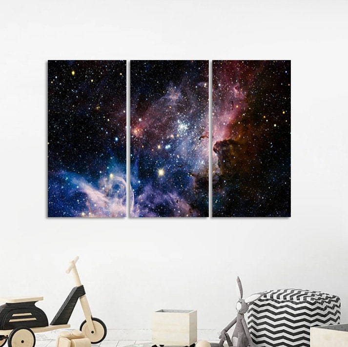 Nasa Space Print, Hubble Space Telescope Photograph Art Print, Large Wall Art,POSTER or CANVAS READY to Hang