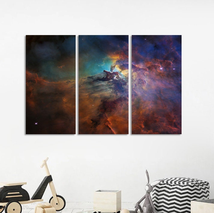 nebula in space, Nasa Space Print, Hubble Space Telescope Photograph Art Print, Large Wall Art,POSTER or CANVAS READY to Hang