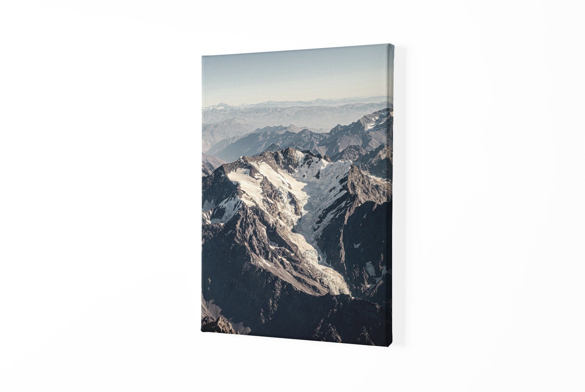 Mountain View Wall Art, canvas print, entryway framed wall art, living room decoration, nature vertical picture, wall decorations