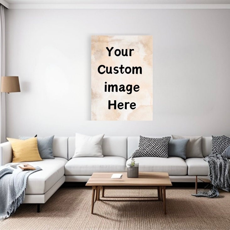 Custom Image Photo Framed Canvas Print- High quality personalized canvas prints, print any size from your photo, free shipping